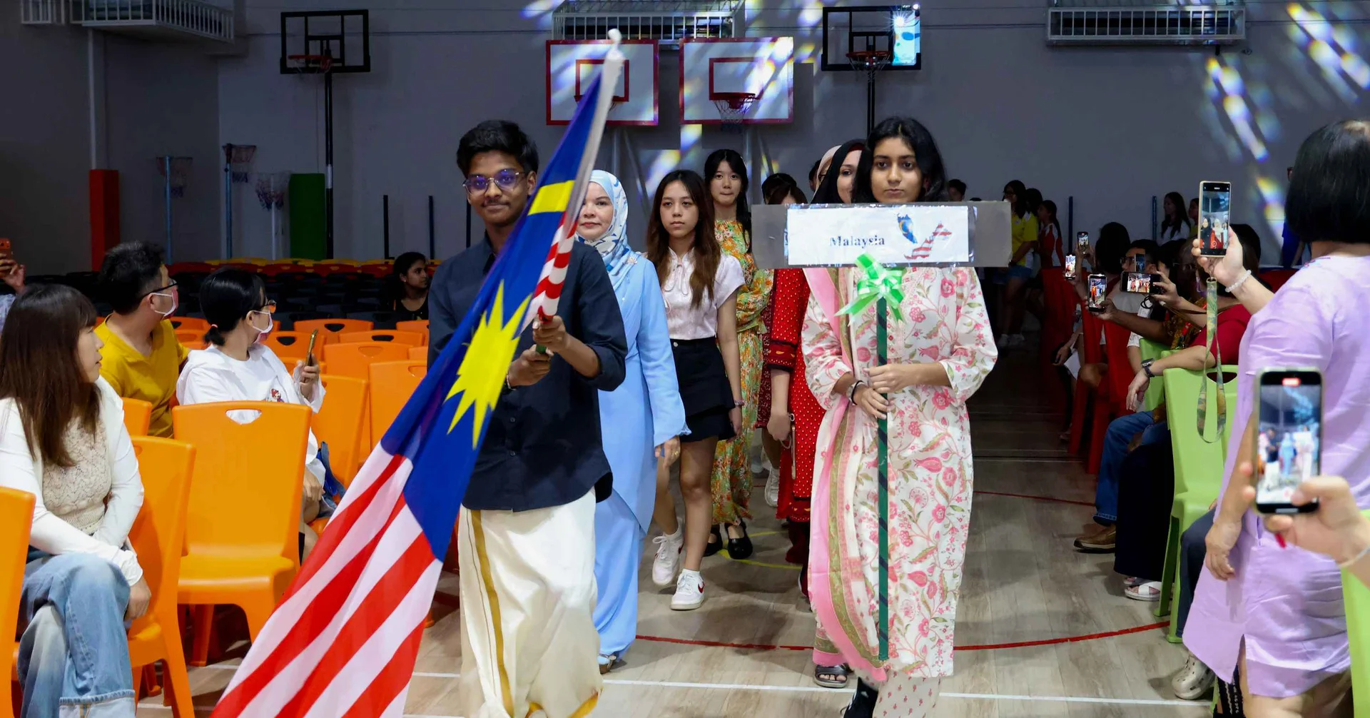 International Day Parade at Straits International School Penang