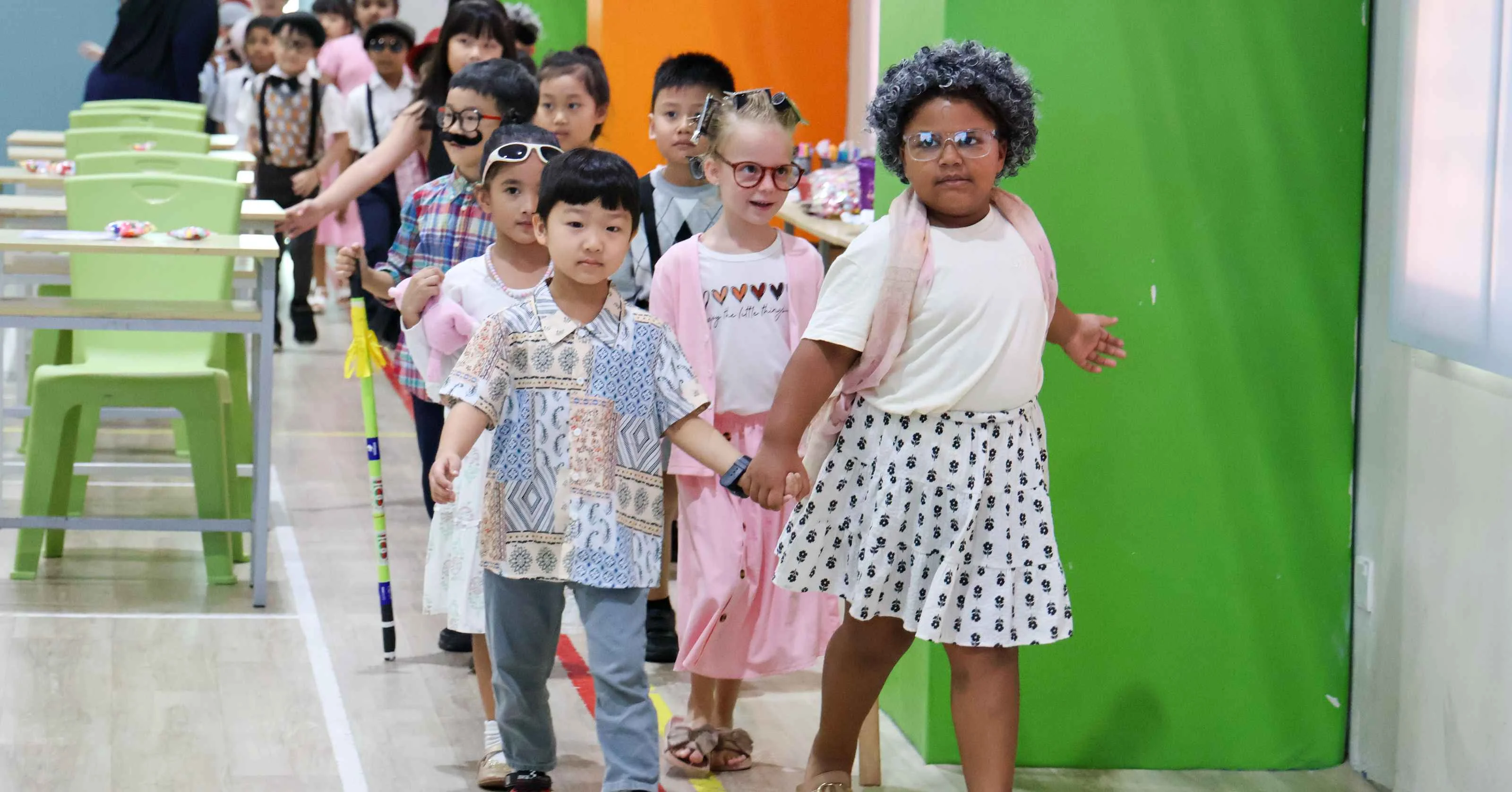 100 Days Smarter: Year 1 Dress as 100-Year-Olds