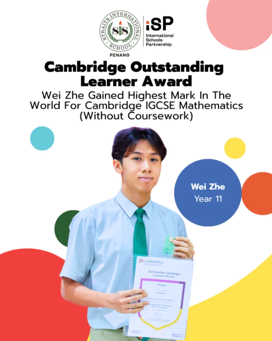 Cambridge Outstanding Learner: Top in World IGCSE Maths