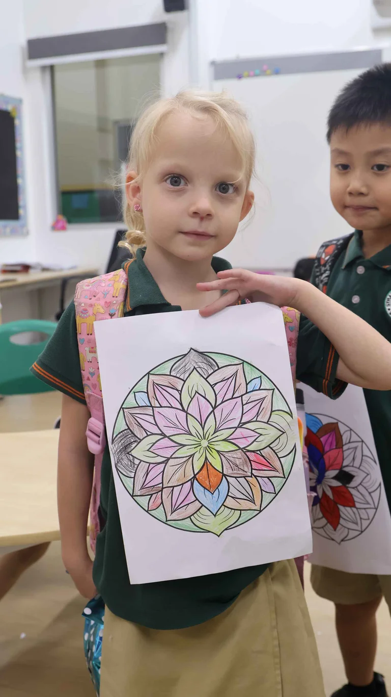 Mandala drawing
